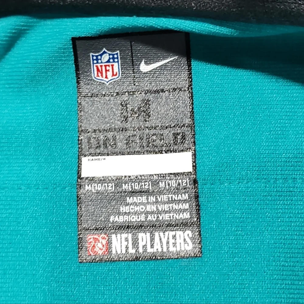 Nike Youth Miami Dolphins Tua Tagovailoa #1 Aqua Game Jersey Youth Medium 10/12 - Picture 5 of 13